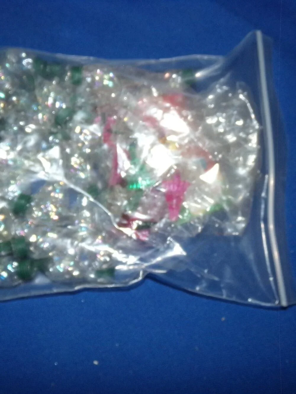 Vintage Assortment of Christmas Light Bulbs & Bulb Covers - Stars & Teardrops